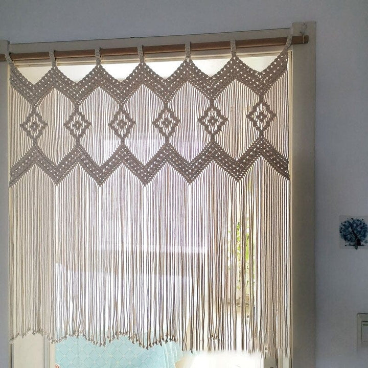 Handwoven Macrame Hanging Drapery | Stornfield
