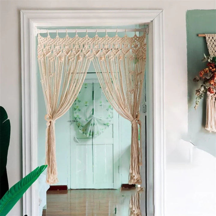 Handwoven Macrame Hanging Drapery | Stornfield