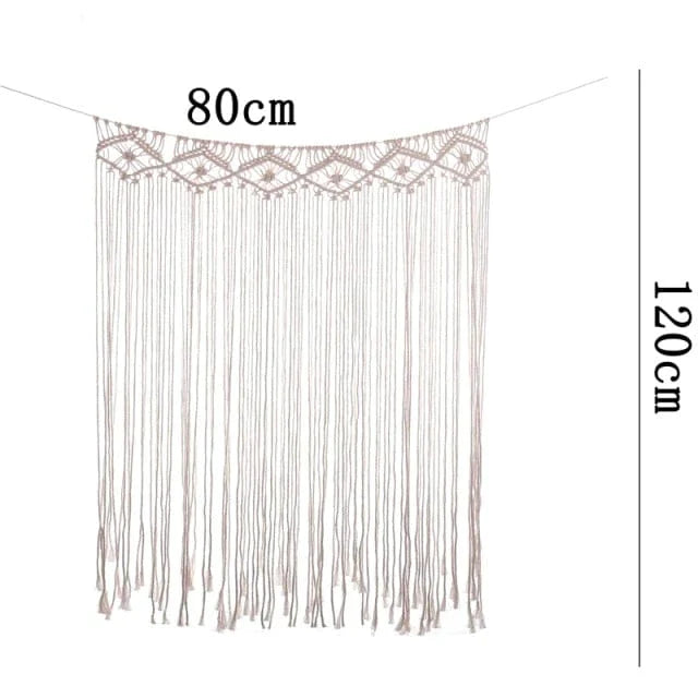 Handwoven Macrame Hanging Drapery | Stornfield