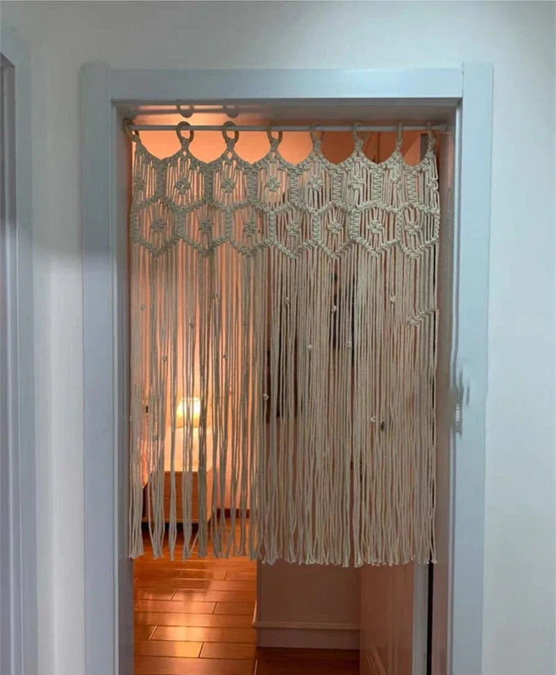 Handwoven Macrame Hanging Drapery | Stornfield