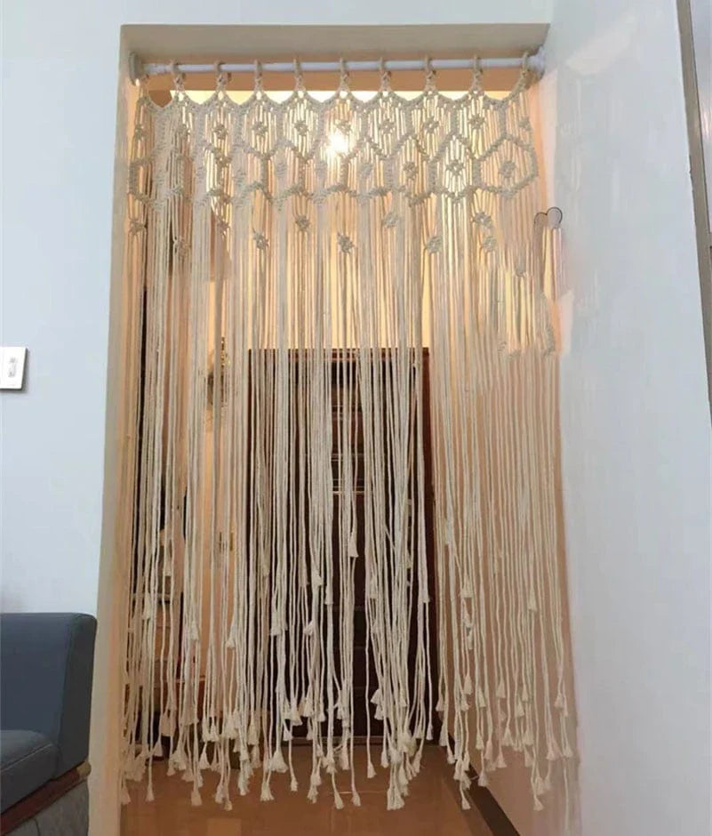 Handwoven Macrame Hanging Drapery | Stornfield