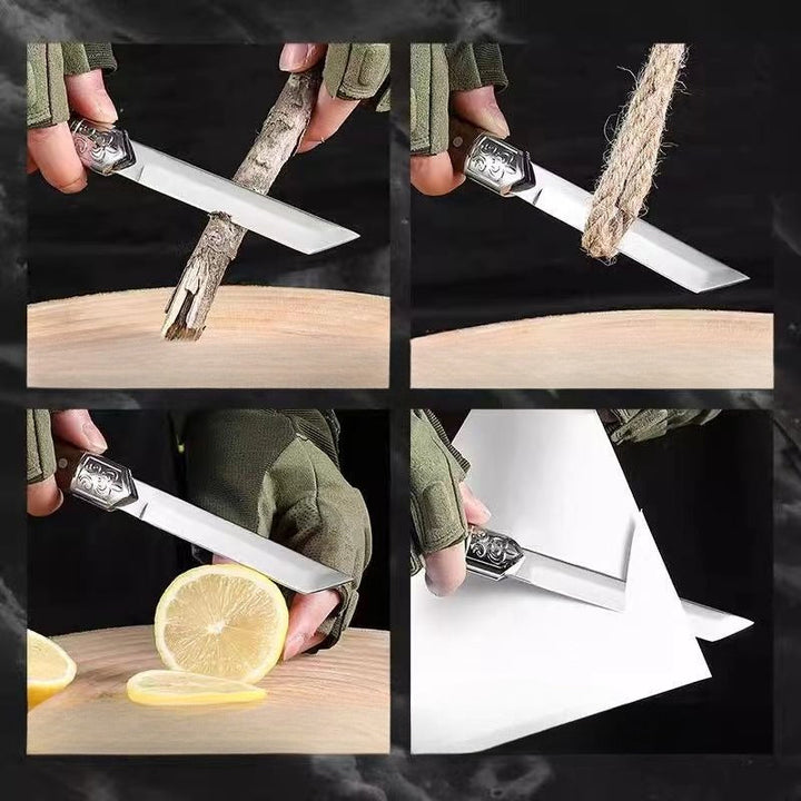 Stornfield | Handmade Utility Knife with Japanese Wood Handle