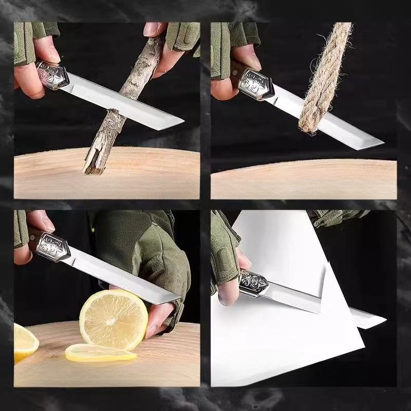 Precision knife with elegant Japanese wooden handle | Stornfield