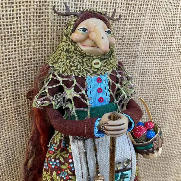 Stornfield | Handmade Kitchen Witch – Brings Luck and PRedects Your Home!