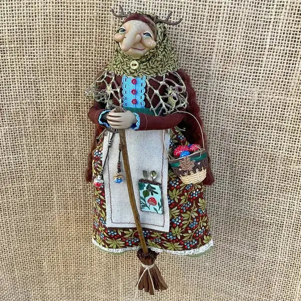 Stornfield | Handmade Kitchen Witch – Brings Luck and PRedects Your Home!