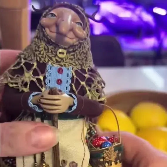 Stornfield | Handmade Kitchen Witch – Brings Luck and PRedects Your Home!