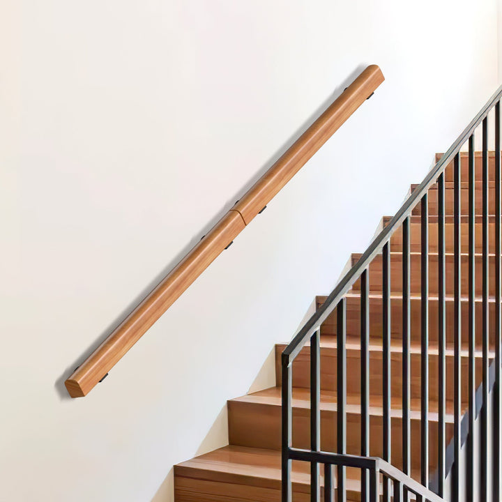 Handrail Stair Railing Pine Wood Half Round Wood | Stornfield