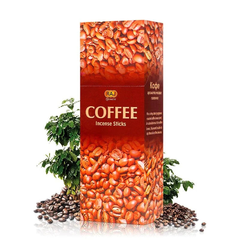 Bâtonnets d'encens au café faits à la main