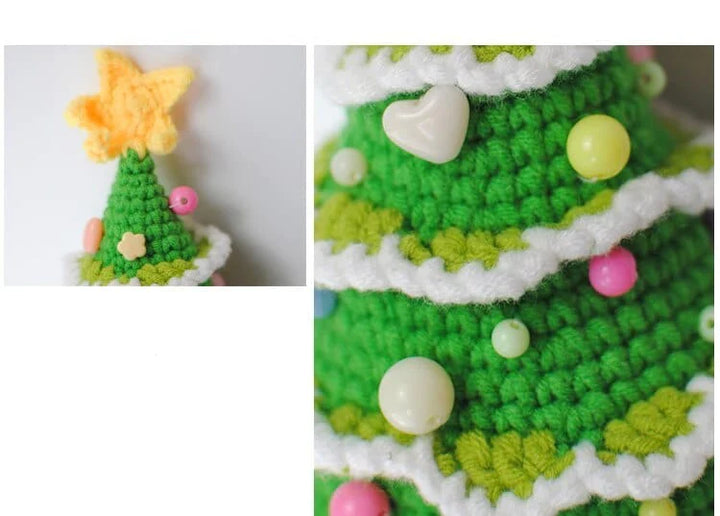 Handmade crocheted Christmas tree Stornfield
