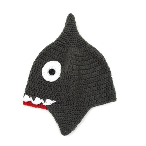 Handmade Knitted Shark Beanie | Stornfield