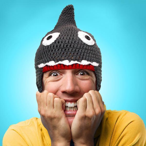 Handmade Knitted Shark Beanie | Stornfield