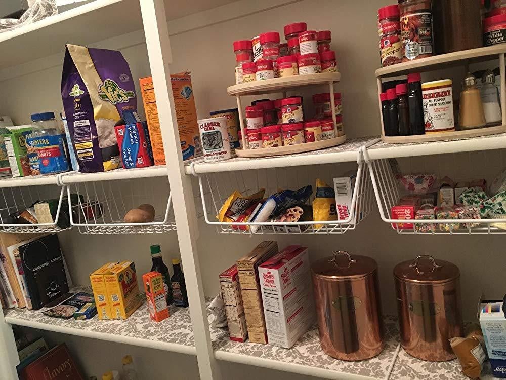 Hanging Organizer Under-Cabinet Shelf | Stornfield