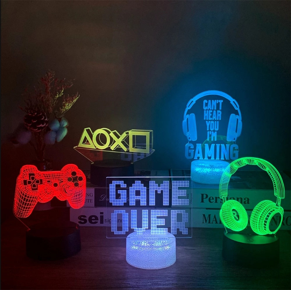Magical Gaming Night Light | Create a magical atmosphere in your bedroom | Stornfield