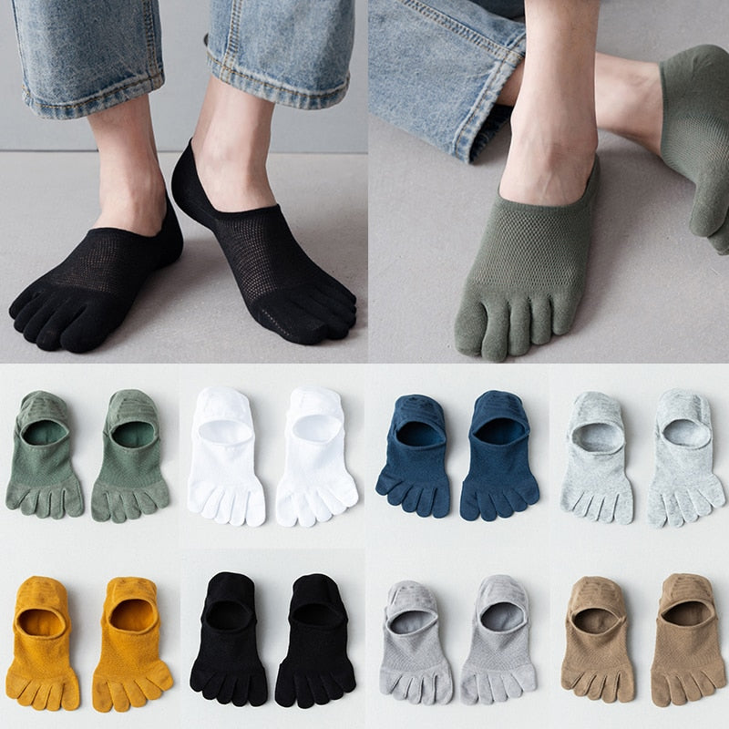 Stornfield | Breathable Cotton Toe Socks