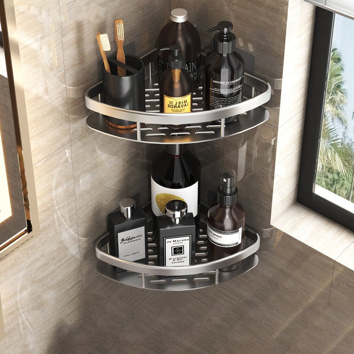 Stornfield | Bathroom shelves Corner shelf no drilling shower shelf holder