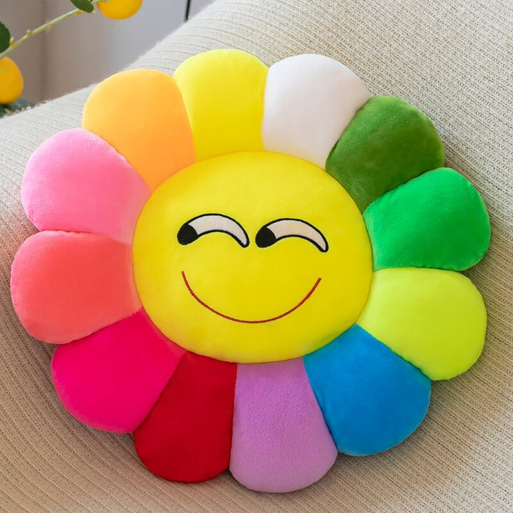 Stornfield | Colorful Sunflower Comfortable Plush Seat Cushion