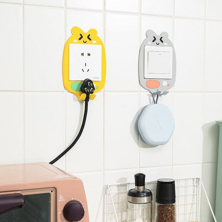 3D Luminous Cartoon Hook Outlet Sticker | Stornfield