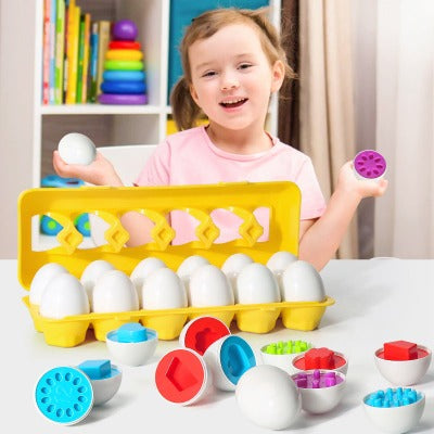 Geometric Eggs | Intelligent Shapes Learning Eggs | Stornfield