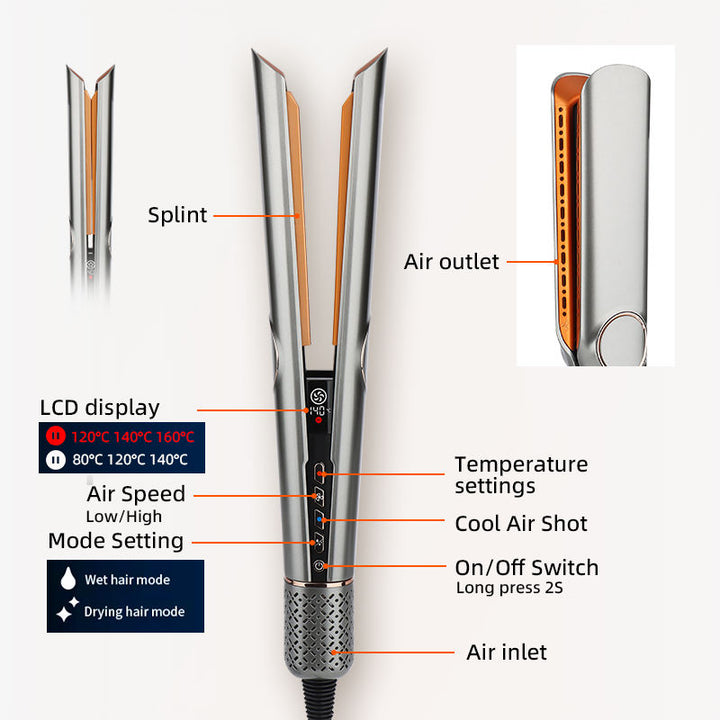 Stornfield | 2-in-1 Hair Dryer & Straightener for Effortless Styling