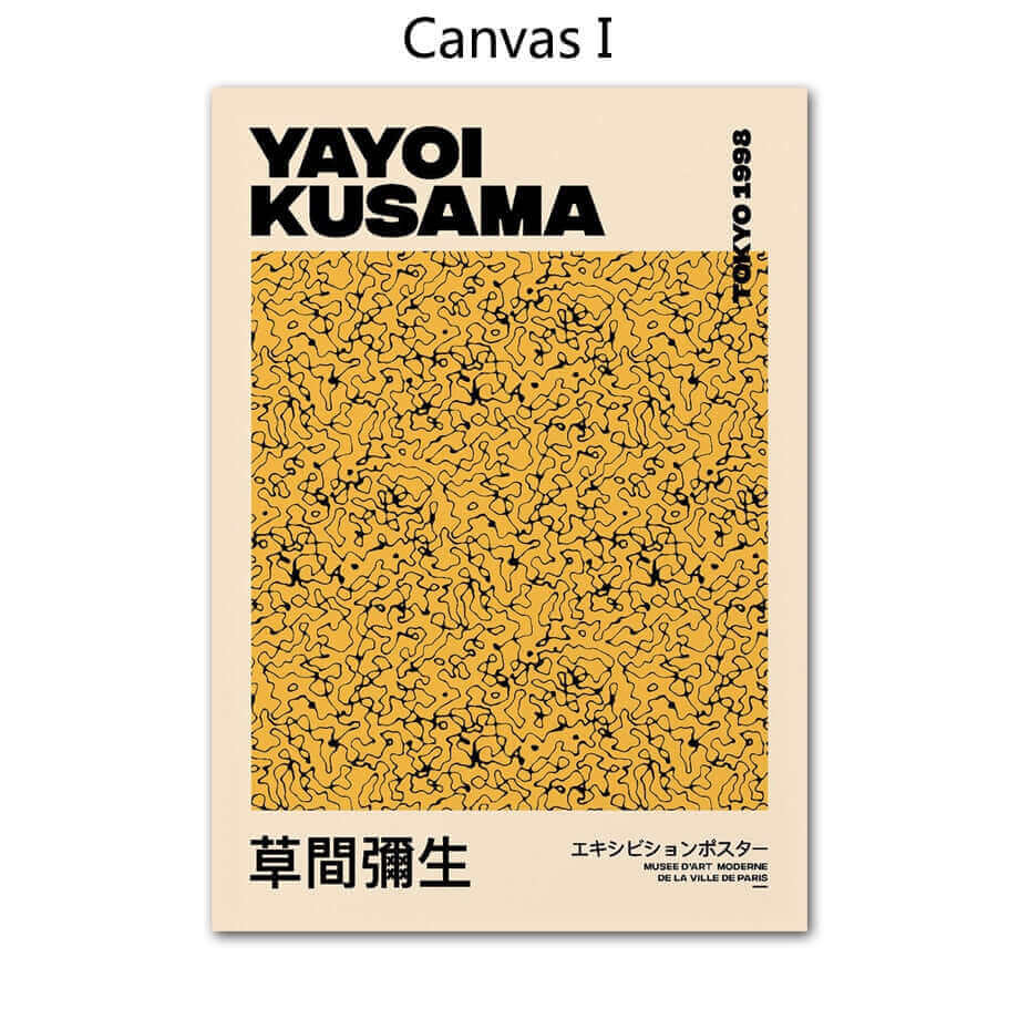 Stornfield | Yayoi Kusama Abstract Premium Poster