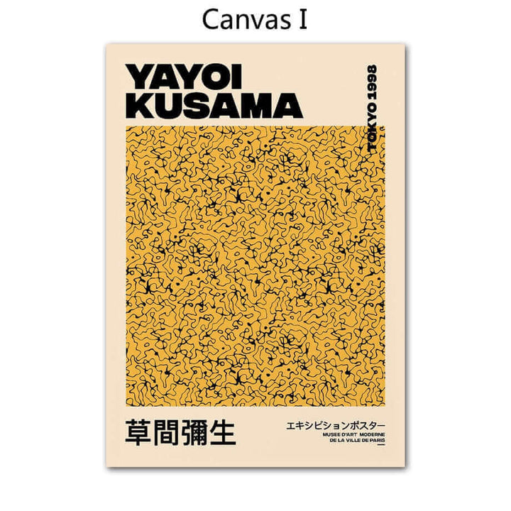 Stornfield | Yayoi Kusama Abstract Premium Poster