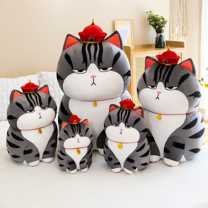 Moody Cat Soft Cuddly Plush Pillow | Stornfield