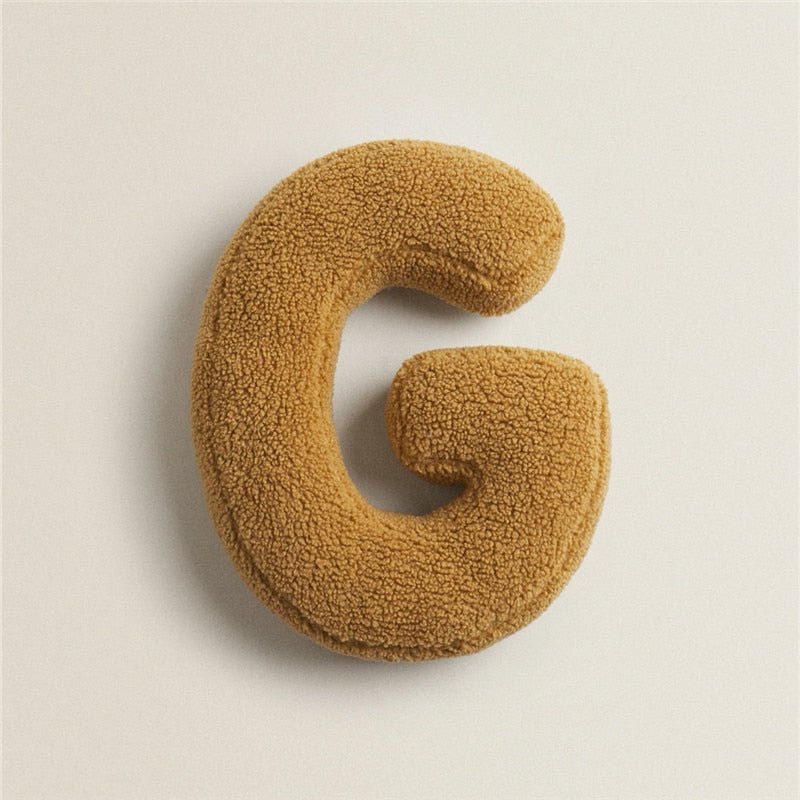 Stornfield | PlushLetter Pillow - Soft Letter Pillow for Bedroom and Children's Room