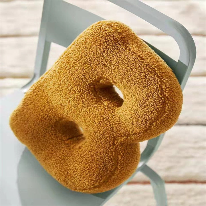 Stornfield | Fleece Alphabet Letter F Cushion