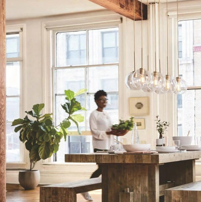 Modern Glass Sphere Pendant Lamps | Stornfield