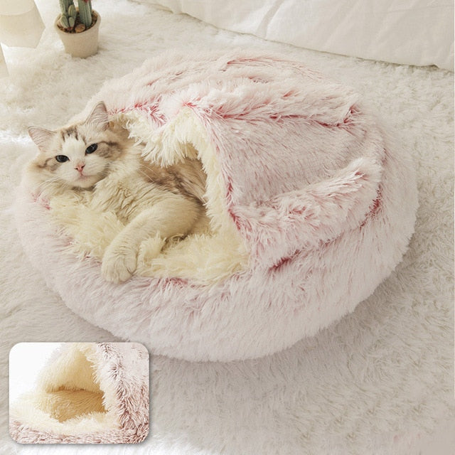 Round Plush Dog Bed | Stornfield