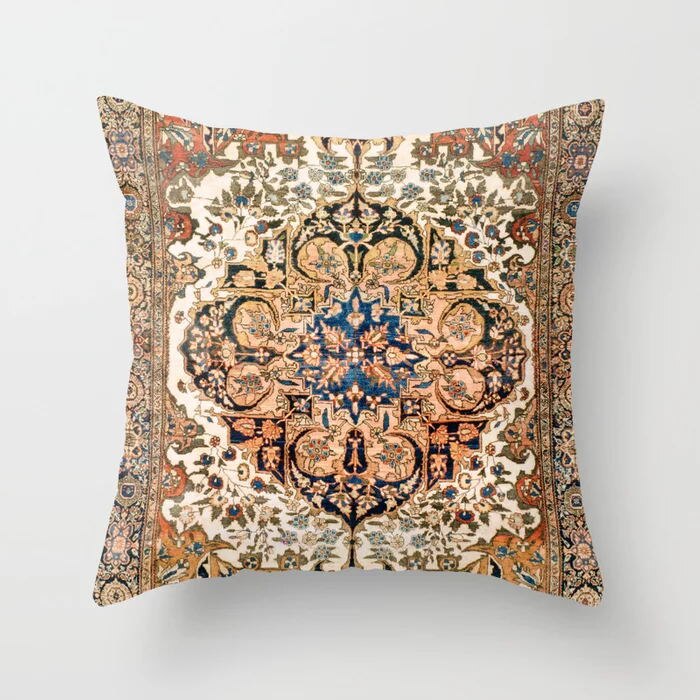 Stornfield | Nordic Moroccan Style Cushion Cover, Luxury Indian Boho Living Room Bedroom Cushion Cover, Lumbar Cushion, Home Decor