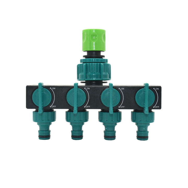 4-Way Garden Tap Water Splitter | Stornfield