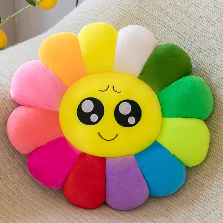 Stornfield | Colorful Sunflower Comfortable Plush Seat Cushion