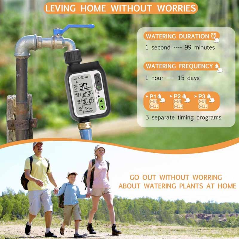 Automatic Garden Watering Timer Sensor | Stornfield