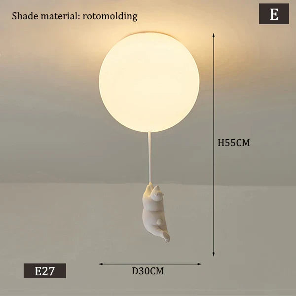 Hanging Bears Balloons Lamp | Stornfield