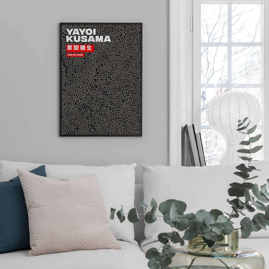 Stornfield | Yayoi Kusama Abstract Premium Poster