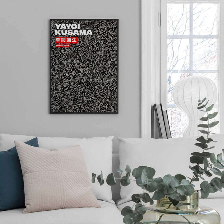 Stornfield | Yayoi Kusama Abstract Premium Poster