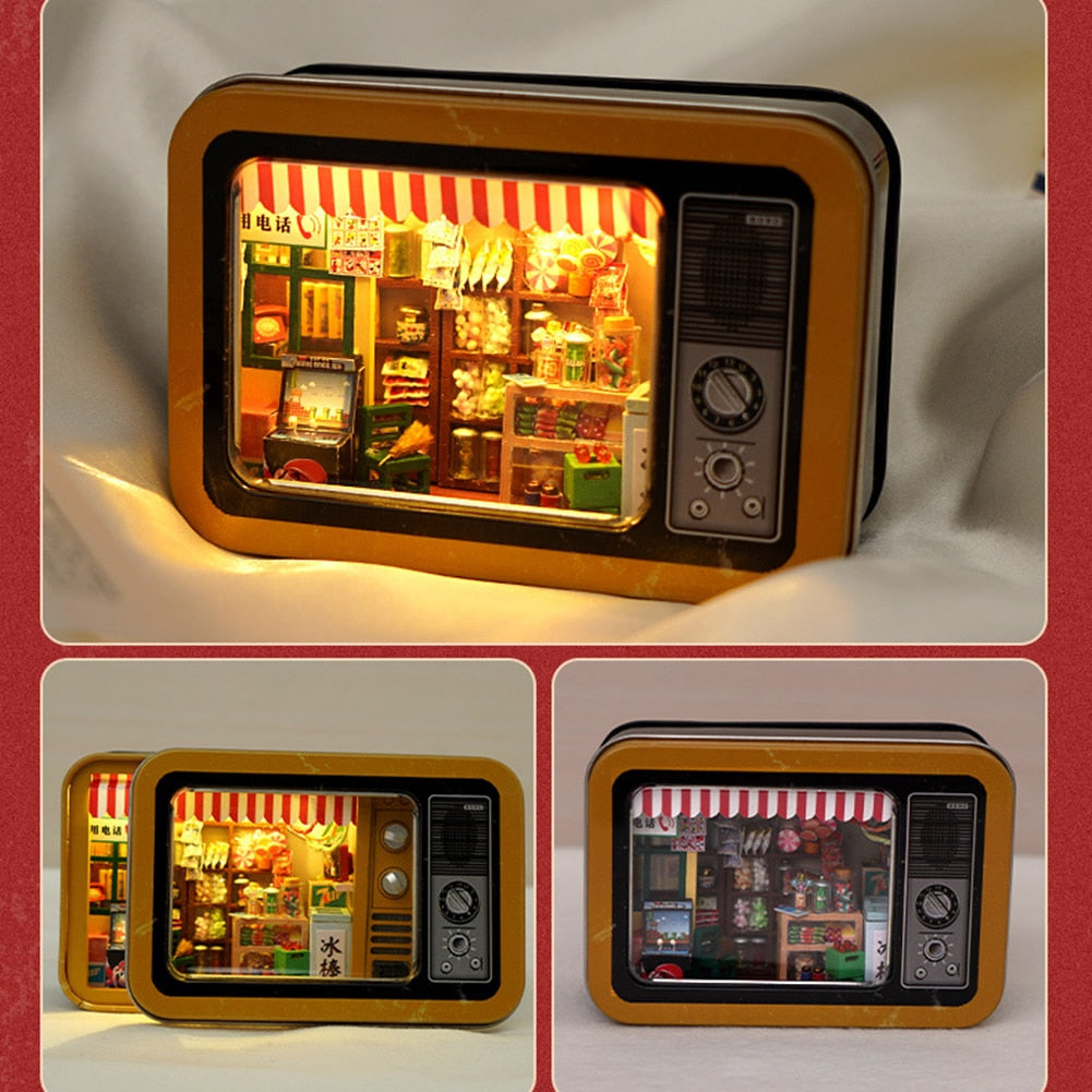 Mini Mansion Wooden Furnished Doll House | Stornfield