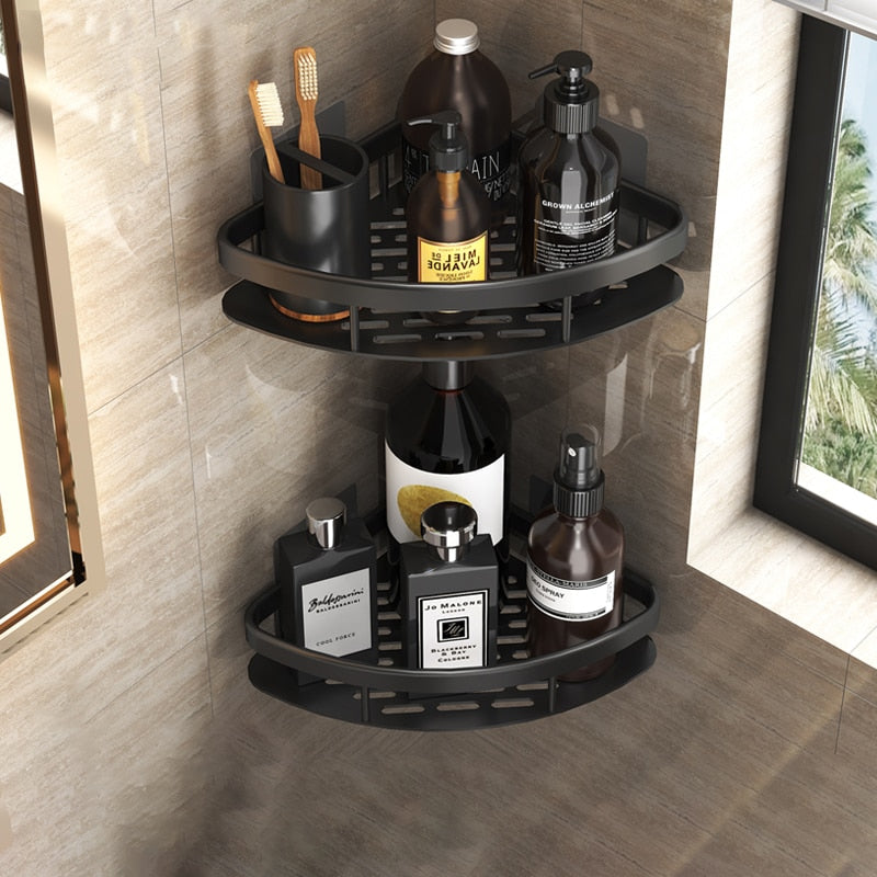 Stornfield | Bathroom shelves Corner shelf no drilling shower shelf holder
