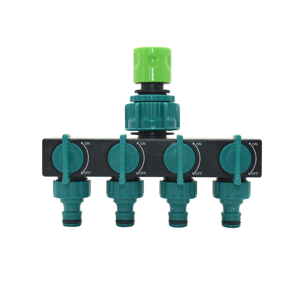4-Way Garden Tap Water Splitter | Stornfield