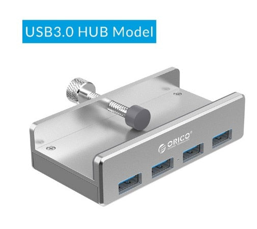 4 Port Clip-Type USB 3.0 Aluminum Hub | Stornfield