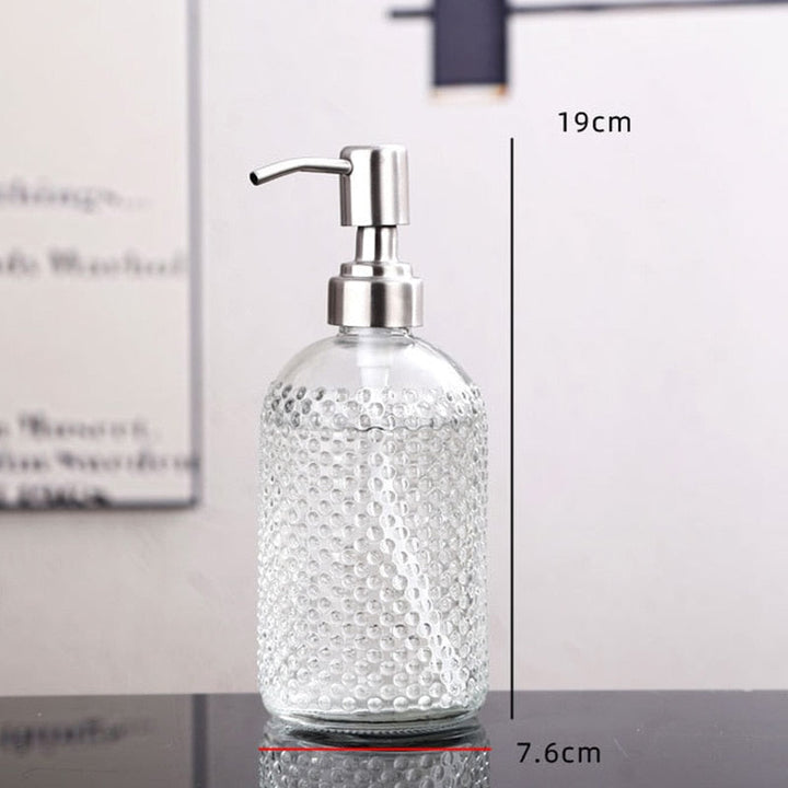 Stornfield | Glass liquid soap dispenser