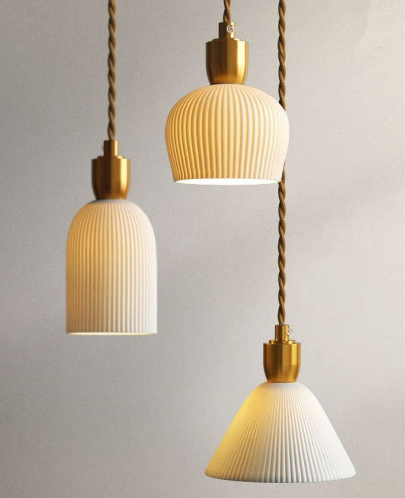 Modern Nordic Ceramic Pendant Lamps | Stornfield