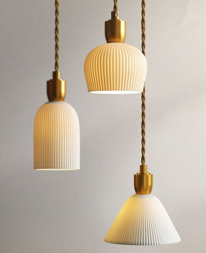 Modern Nordic Ceramic Pendant Lamps | Stornfield