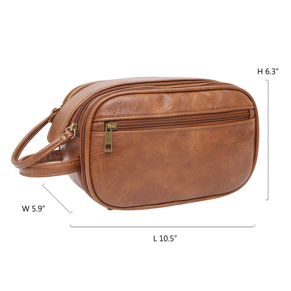 Mermaid Dream Waterproof Leather Travel Makeup Storage Bag | Stornfield