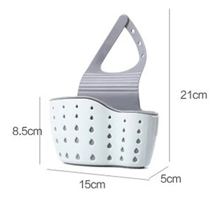 FlexiSink – Adjustable Hanging Sink Organizer | Sponge and Soap Holder for Kitchen & Bath Stornfield
