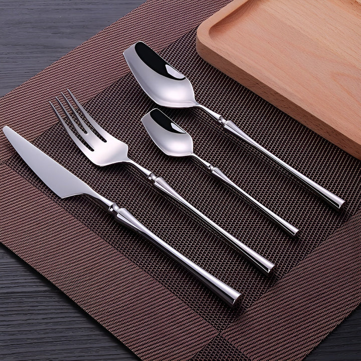 Cutlery set made of stainless steel – DuraStornfielde and Elegant | Perfect for everyday & guests | Stornfield