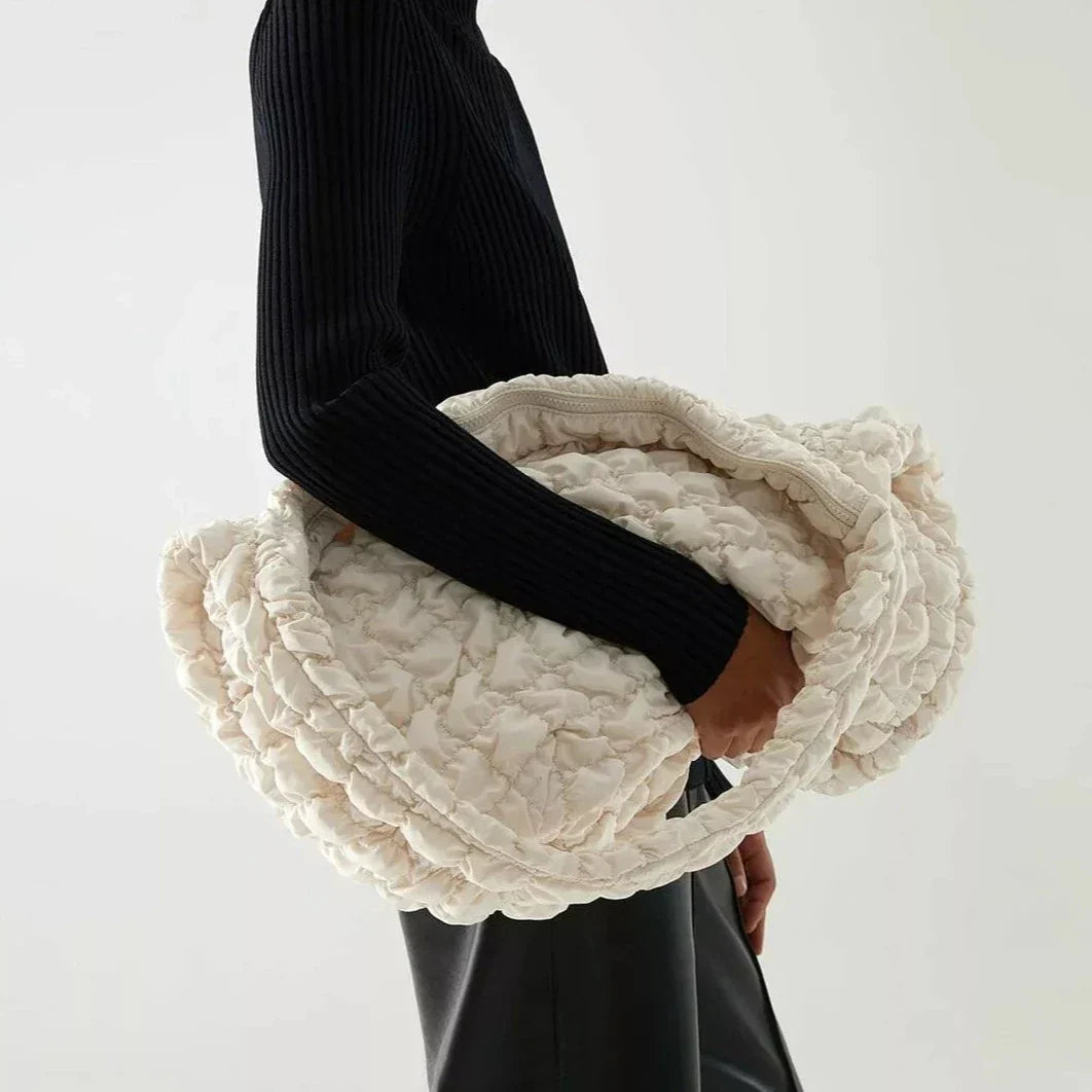 Stornfield | Cross Quilt X-Large Shoulder Bag