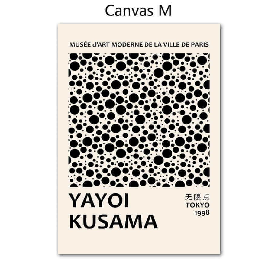 Stornfield | Yayoi Kusama Abstract Premium Poster