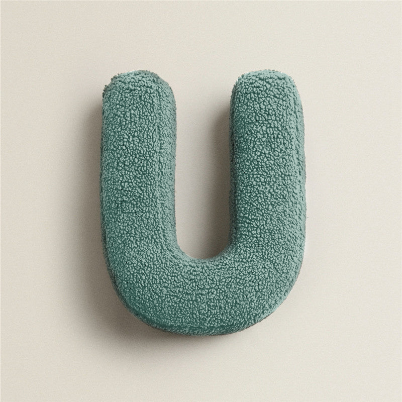 Stornfield | Fleece Alphabet Letter F Cushion